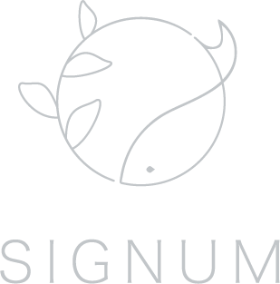 Signum logotyp silver